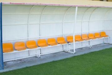 Empty dugout